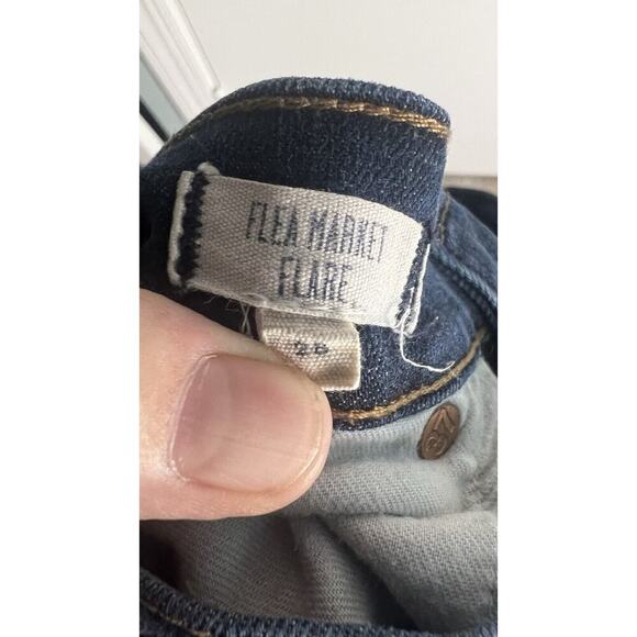 MADEWELL Flea Market Cropped Kick Jeans Dark Wash Stretch Denim Sz 28 - Picture 10 of 11